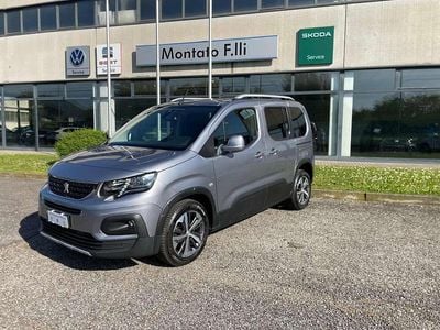 Usata Peugeot Rifter GT-line 131 CV (96 kW) 2019 Grigio met Monovolume