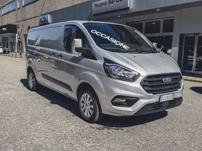 Usata Ford Transit Custom 109 CV (80 kW) 2021 Argento Furgone