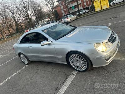 Usata Mercedes CLK220 Avantgarde 150 CV (110 kW) 2007 Grigio Coupé