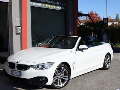 Usata BMW 420 M Sport 190 CV (139 kW) 2016 Bianco Cabrio