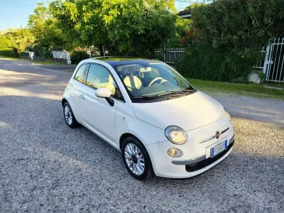 Usata Fiat 500 Lounge 95 CV (69 kW) 2015 Bianco Berlina