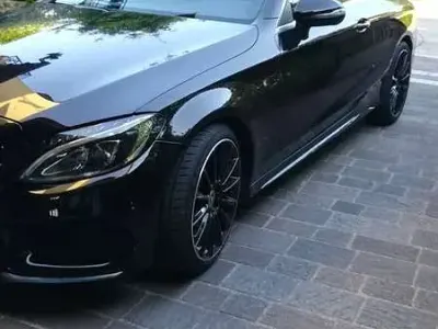 Usata Mercedes C200 Premium 184 CV (135 kW) 2016 Nero Coupé