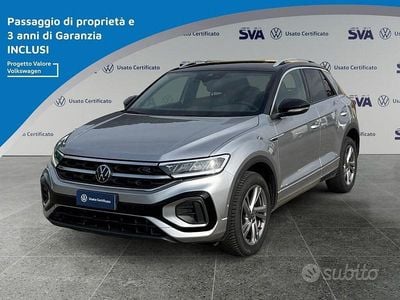 Usata VW T-Roc R-line 116 CV (85 kW) 2022 Grigio SUV