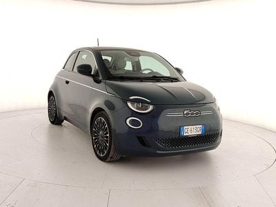 Usata Fiat 500e La Prima 86 kW (118 CV) 2021 Blu Berlina