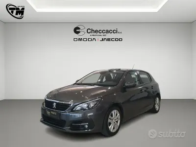 Usata Peugeot 308 Active 131 CV (96 kW) 2021 Grigio Berlina