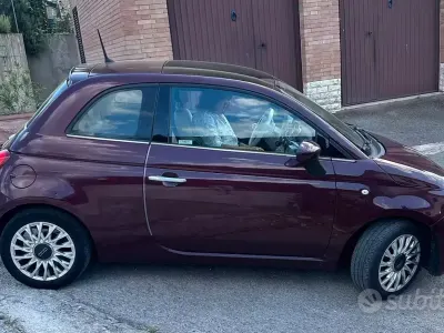 Usata Fiat 500 Lounge 69 CV (50 kW) 2016 Rosso Berlina