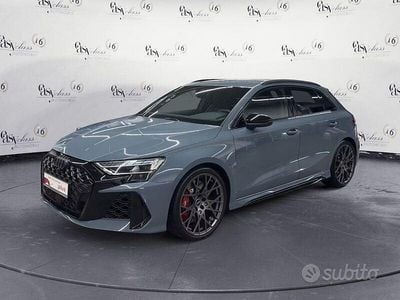 Usata Audi RS3 Ambiente 400 CV (294 kW) 2025 Grigio Berlina