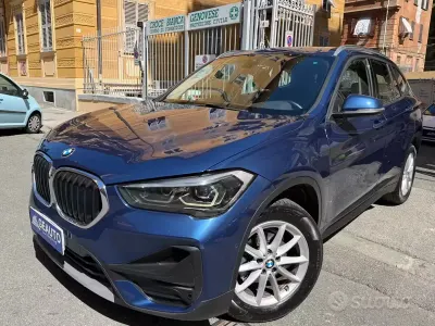 Begagnad BMW X1 Advantage 116 HK (85 kW) 2022 Blå SUV