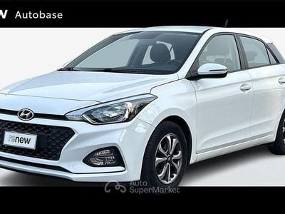 Usata Hyundai i20 Advanced 73 CV (53 kW) 2019 Bianco Utilitaria
