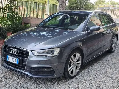 Usata Audi A3 Ambition 184 CV (135 kW) 2015 Grigio Berlina