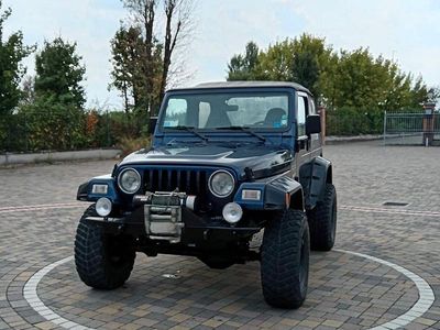 Usata Jeep Wrangler Sport 1997 Blu SUV