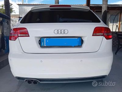 Usata Audi A3 S-Line 105 CV (77 kW) 2008 Bianco Utilitaria