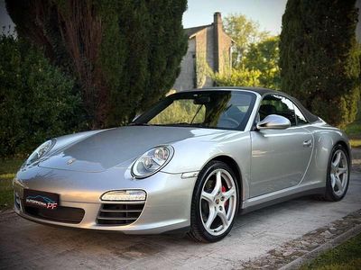 Usata Porsche 911 Carrera 4S Cabriolet 385 CV (283 kW) 2011 Argento Cabrio