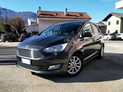 Grigio Usata 2017 Ford C-MAX Titanium X Monovolume | 8700 € (Buon prezzo)