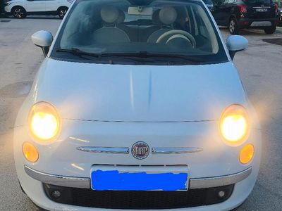 Usata Fiat 500 Lounge 69 CV (50 kW) 2008 Blu Utilitaria