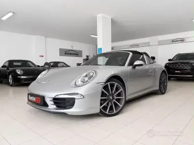 Usata Porsche 991 349 CV (256 kW) 2014 Grigio Cabrio