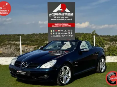 Usata Mercedes SLK200 2LOOK Edition 163 CV (119 kW) 2006 Blu Cabrio