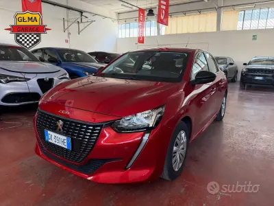 Usata Peugeot 208 Active 75 CV (55 kW) 2022 Rosso Utilitaria