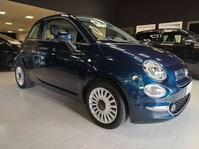 Usata Fiat 500 Lounge 95 CV (69 kW) 2017 Blu metallizzato Utilitaria