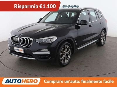 Usata BMW X3 xLine 190 CV (139 kW) 2020 Nero SUV