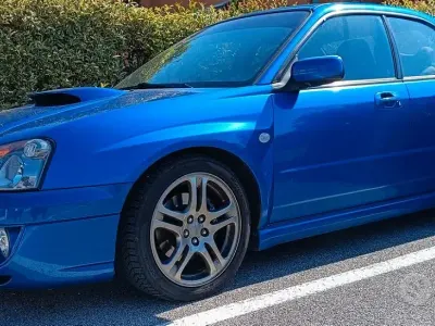 Usata Subaru Impreza 224 CV (164 kW) 2004 Blu Berlina