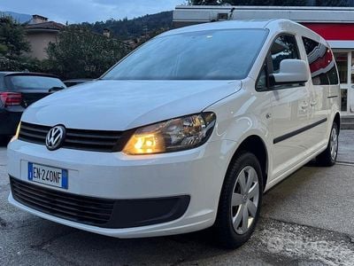 Usata VW Caddy Maxi Highline 109 CV (80 kW) 2012 Bianco Monovolume