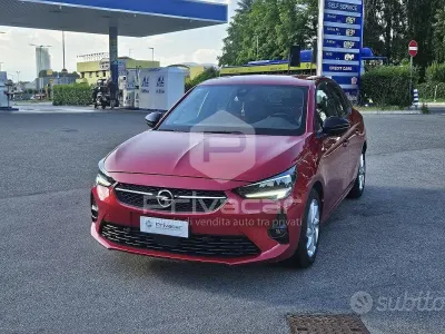 Usata Opel Corsa GS Line 101 CV (74 kW) 2020 Rosso Utilitaria