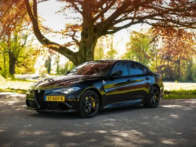 Usata Alfa Romeo Giulia Quadrifoglio 510 CV (375 kW) 2018 Nero Berlina