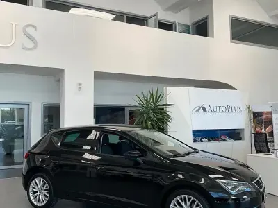 Usata Seat Leon Business 115 CV (84 kW) 2017 Nero Berlina