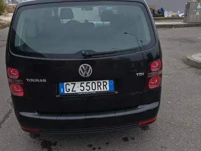 Usata VW Touran 136 CV (100 kW) 2008 Nero Monovolume