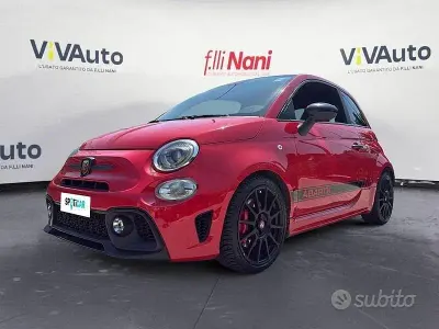 Usata Abarth 595C Competizione 180 CV (132 kW) 2016 Rosso Cabrio