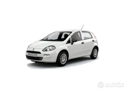 Usata Fiat Punto Lounge 75 CV (55 kW) 2014 Nero Utilitaria