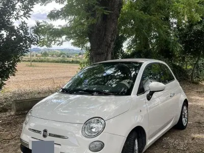 Usata Fiat 500 69 CV (50 kW) 2013 Bianco Cabrio