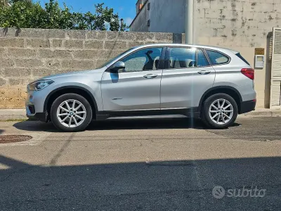Usata BMW X1 150 CV (110 kW) 2017 Grigio SUV