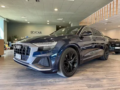 Usata Audi Q8 Sport 286 CV (210 kW) 2023 Blu/azzurro SUV