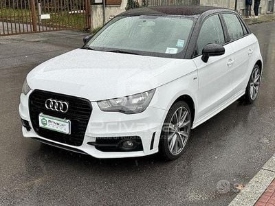 Usata Audi A1 S-Line 90 CV (66 kW) 2014 Bianco Utilitaria