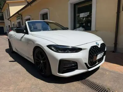 Usata BMW 420 Cabriolet M Sport 190 CV (139 kW) 2021 Bianco Cabrio
