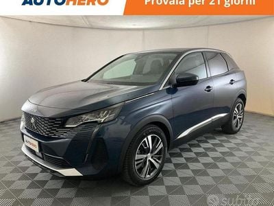Usata Peugeot 3008 131 CV (96 kW) 2022 Blu SUV