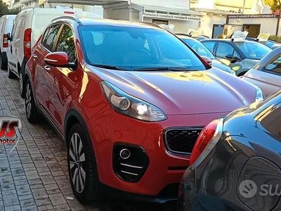 Usata Kia Sportage Style 116 CV (85 kW) 2018 Rosso SUV