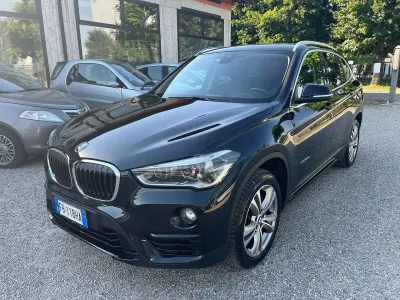 Usata BMW X1 Advantage 190 CV (139 kW) 2015 Nero SUV