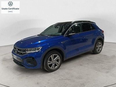 Usata VW T-Roc R-line 150 CV (110 kW) 2023 Blu/azzurro SUV