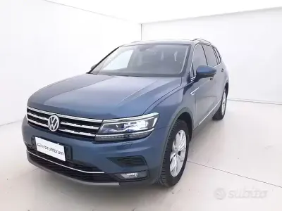 Usata VW Tiguan Allspace Advance 150 CV (110 kW) 2021 Blu SUV
