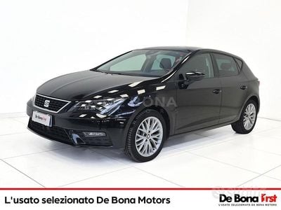 Usata Seat Leon XCELLENCE 131 CV (96 kW) 2019 Nero Berlina