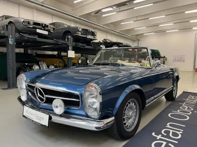 Usata Mercedes 230 150 CV (110 kW) 1964 Blu Cabrio