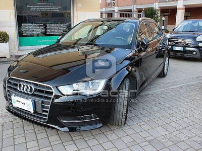 Usata Audi A3 Sportback Ambition 110 CV (80 kW) 2015 Nero Utilitaria