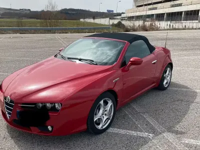 Usata Alfa Romeo Spider 260 CV (191 kW) 2007 Rosso Cabrio