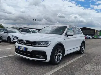 Używany VW Tiguan Sport 150 KM (110 kW) 2019 Biały SUV
