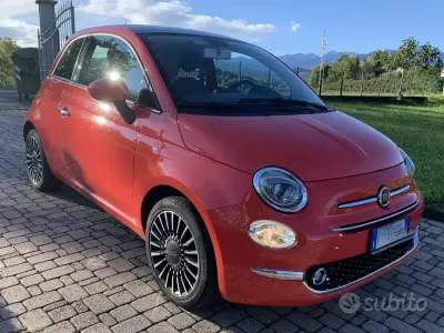 Occasion Fiat 500 Lounge 69 ch (50 kW) 2018 Rouge Berline
