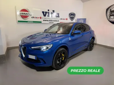 Usata Alfa Romeo Stelvio Quadrifoglio Verde 510 CV (375 kW) 2019 Bluazzurro SUV