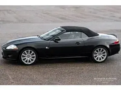 Usata Jaguar XK 298 CV (219 kW) 2006 Nero Cabrio